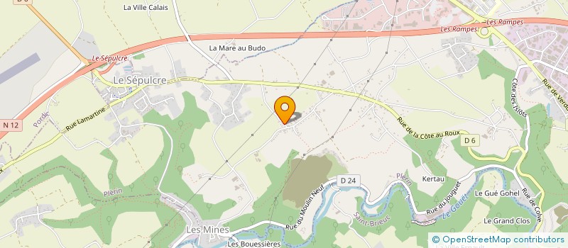 localisation de l'entreprise MONSIEUR MIKAEL MELEARD à PLERIN