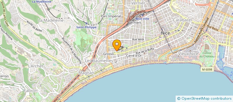localisation de l'entreprise MONSIEUR MIKAEL MELENDEZ à NICE