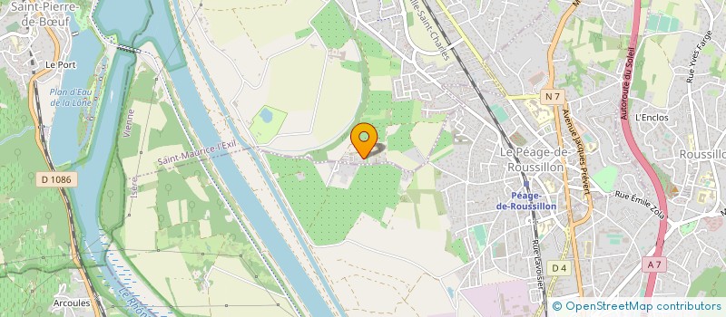 localisation de l'entreprise MONSIEUR MIKAEL MERCIER à SAINT-MAURICE-L'EXIL