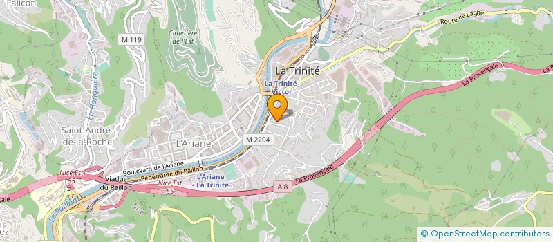 localisation de l'entreprise MONSIEUR MIKAEL MICHARD à LA TRINITE