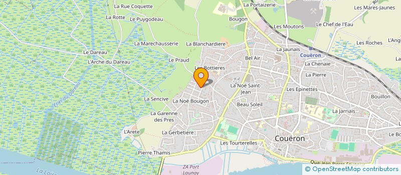 localisation de l'entreprise MONSIEUR MIKAEL MORVAN à COUERON