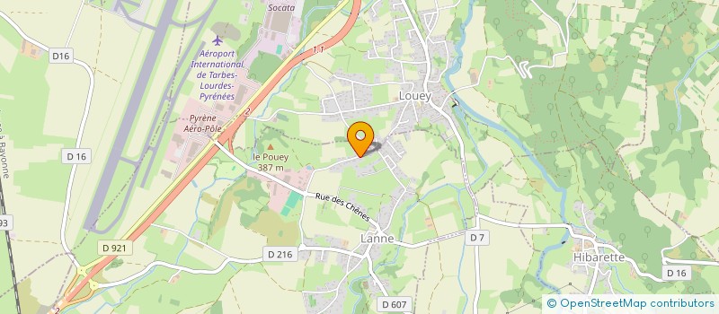 localisation de l'entreprise MONSIEUR MIKAEL MOTA  LANNE