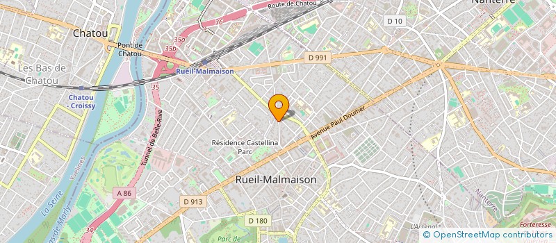 localisation de l'entreprise MONSIEUR MIKAEL MURABEN à RUEIL-MALMAISON