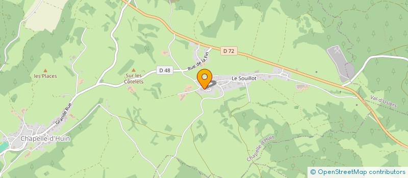 localisation de l'entreprise MONSIEUR MIKAEL NICOLAS  CHAPELLE D'HUIN