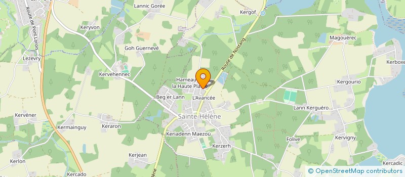 localisation de l'entreprise MONSIEUR MIKAEL NIVANEN  SAINTE-HELENE