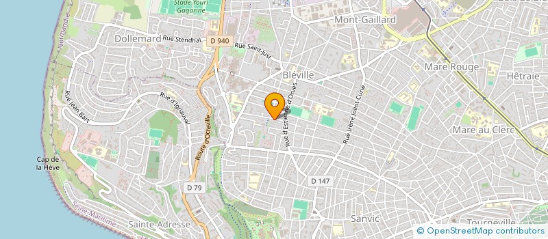 localisation de l'entreprise MONSIEUR MIKAEL PENNEC à LE HAVRE