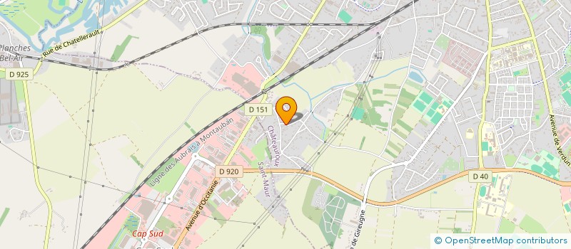 localisation de l'entreprise MONSIEUR MIKAEL PERONNET à CHATEAUROUX
