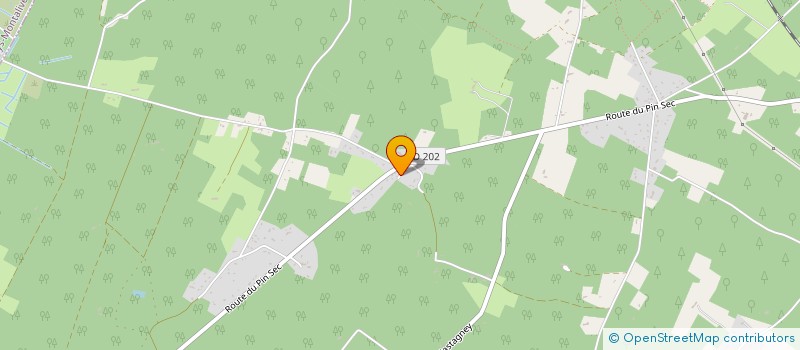 localisation de l'entreprise MONSIEUR MIKAEL PICARD  GAILLAN-EN-MEDOC