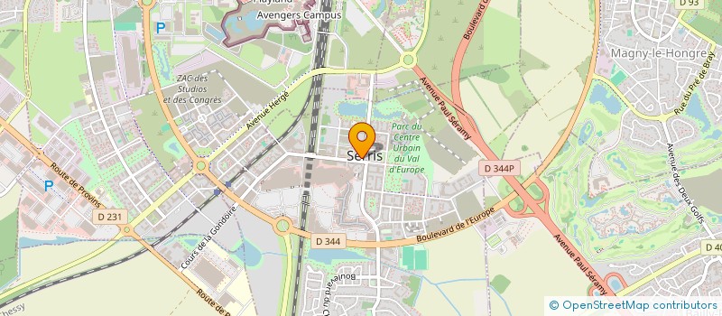 localisation de l'entreprise MONSIEUR MIKAEL PORCINO  SERRIS