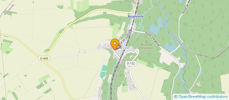 localisation de l'entreprise MONSIEUR MIKAEL PORTRAT  BOIGNEVILLE