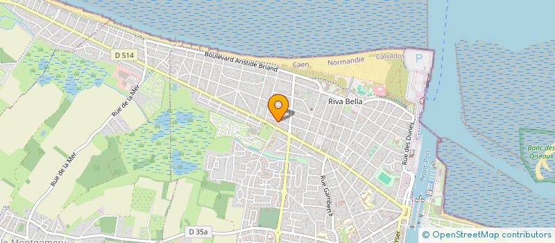 localisation de l'entreprise MONSIEUR MIKAEL POULIQUEN  OUISTREHAM