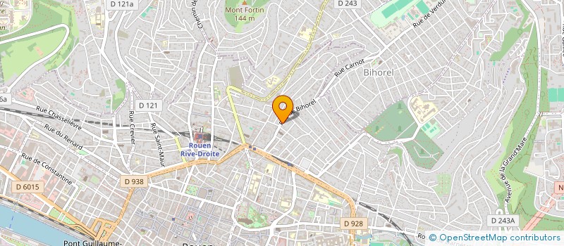 localisation de l'entreprise MONSIEUR MIKAEL PRUVOST à ROUEN