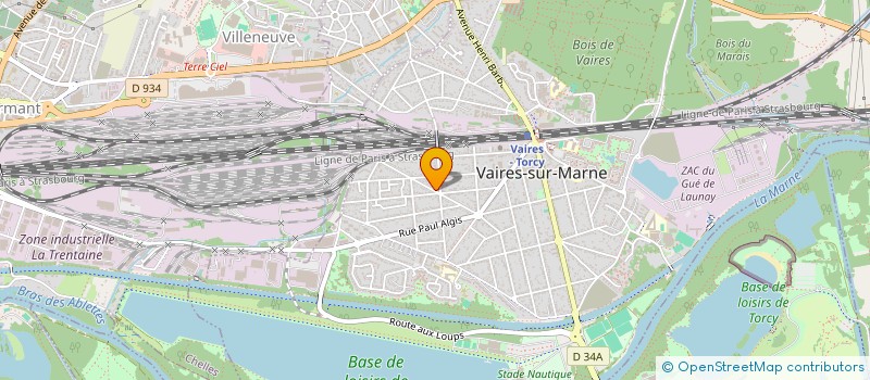localisation de l'entreprise MONSIEUR MIKAEL RAFFNER à VAIRES-SUR-MARNE