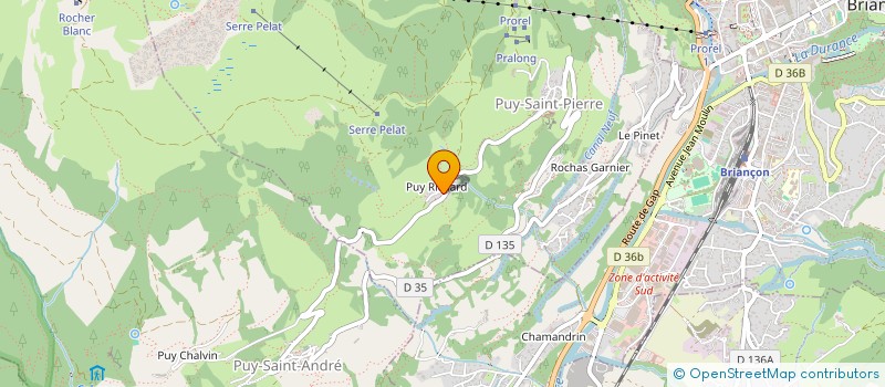 localisation de l'entreprise MONSIEUR MIKAEL REBAH  BRIANCON