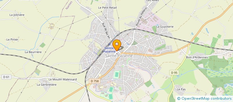 localisation de l'entreprise MONSIEUR MIKAEL ROGIER à SAINTE-PAZANNE