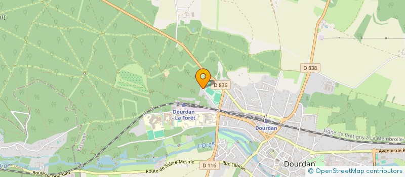 localisation de l'entreprise MONSIEUR MIKAEL ROULX à DOURDAN