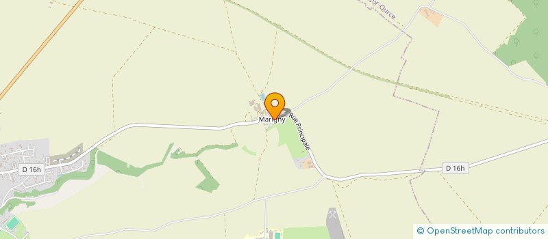 localisation de l'entreprise MONSIEUR MIKAEL ROUX  CHAUMONT-LE-BOIS