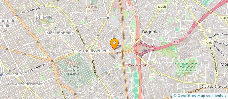 localisation de l'entreprise MONSIEUR MIKAEL SAULIERE  PARIS