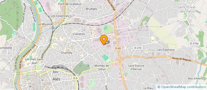 localisation de l'entreprise MONSIEUR MIKAEL SEBAGH  ALES