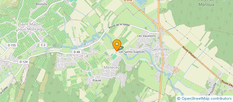 localisation de l'entreprise MONSIEUR MIKAEL TABARIE  MELLECEY