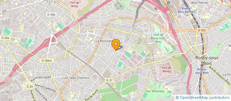 localisation de l'entreprise MONSIEUR MIKAEL TENOUX à MONTREUIL
