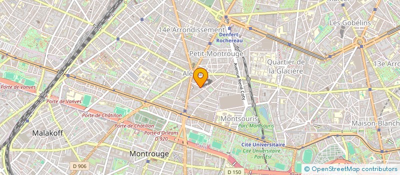 localisation de l'entreprise MONSIEUR MIKAEL THIOLET  VANVES