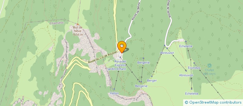 localisation de l'entreprise MONSIEUR MIKAEL THOMAS  SAINT-AGNAN-EN-VERCORS