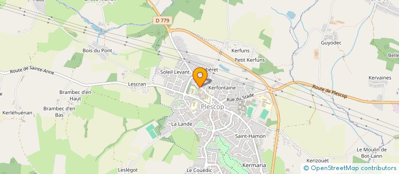 localisation de l'entreprise MONSIEUR MIKAEL WORKU  PLESCOP