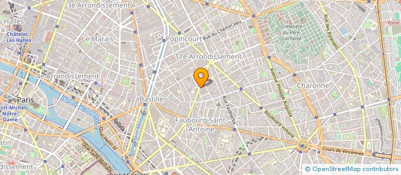 localisation de l'entreprise MONSIEUR MIKAEL ZIMMERMAN à PARIS