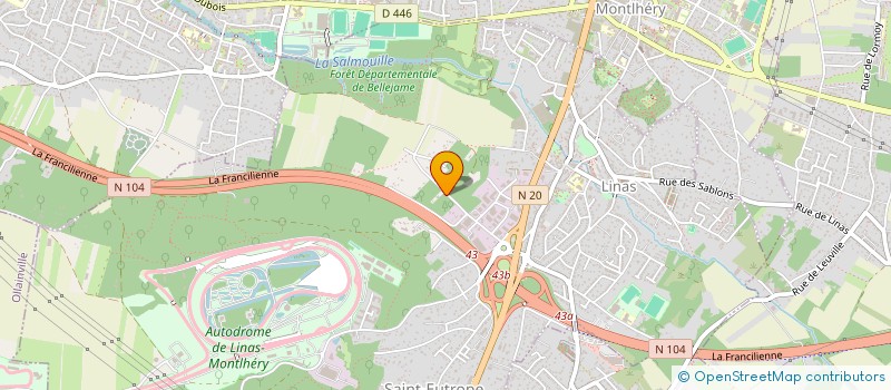 localisation de l'entreprise MONSIEUR MIKAEL ZIMMERMANN  LE PLESSIS-ROBINSON