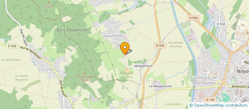 localisation de l'entreprise MONSIEUR MIKAELE TUILEVATAU à VAUCHELLES