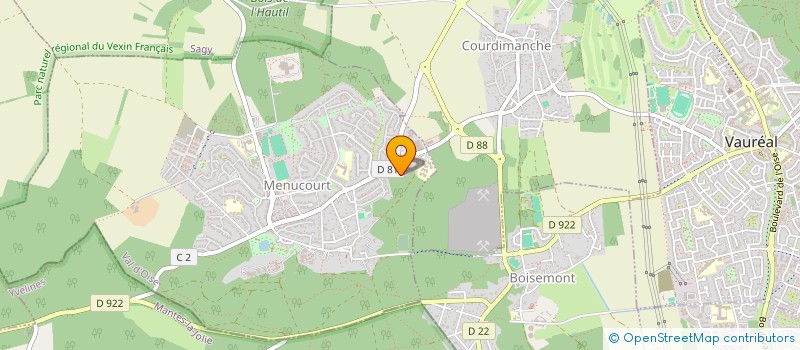 localisation de l'entreprise MONSIEUR MIKAIL ARIF  MENUCOURT