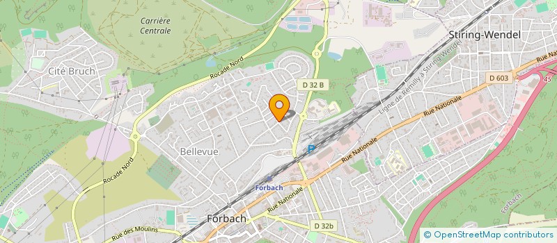 localisation de l'entreprise MONSIEUR MIKAIL BIROL  FORBACH