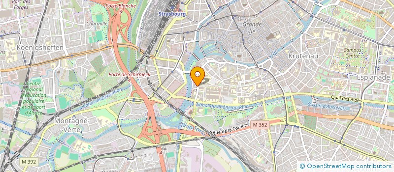 localisation de l'entreprise MONSIEUR MIKAIL BITIEV  STRASBOURG