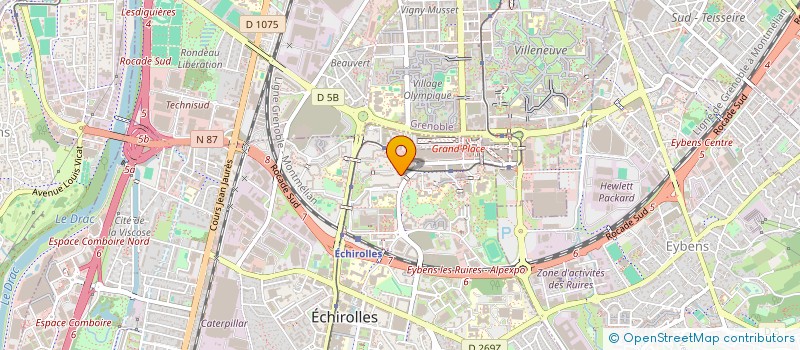 localisation de l'entreprise MONSIEUR MIKAIL CELEPCI à ECHIROLLES