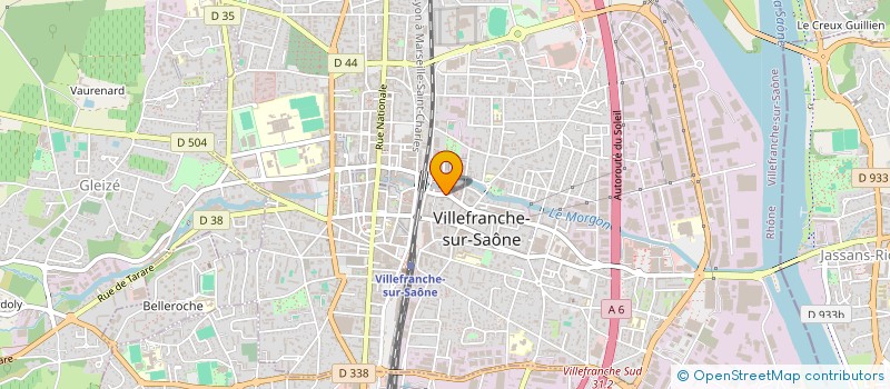 localisation de l'entreprise MONSIEUR MIKAIL DOGANAY à VILLEFRANCHE-SUR-SAONE