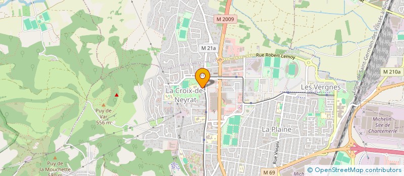 localisation de l'entreprise MONSIEUR MIKAIL-GOKHAN YUKSEL  CLERMONT-FERRAND