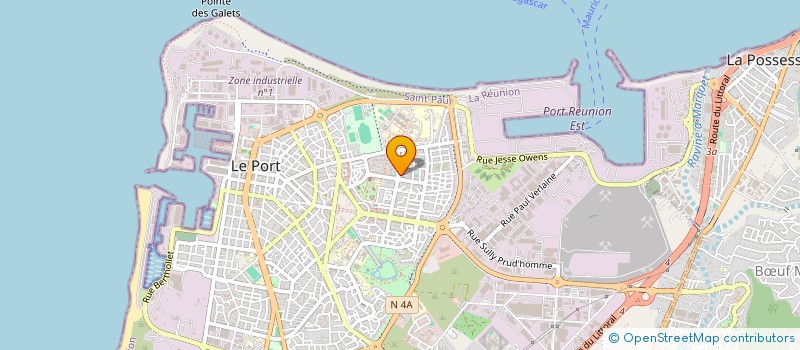 localisation de l'entreprise MONSIEUR MIKAIL HASSANI à LE PORT