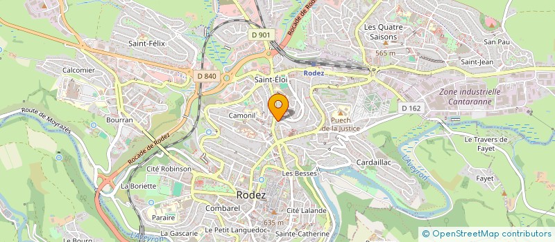 localisation de l'entreprise MONSIEUR MIKAIL KARAKAS  RODEZ