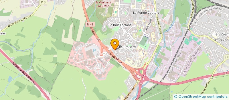 localisation de l'entreprise MONSIEUR MIKAIL KELES  CHARLEVILLE-MEZIERES