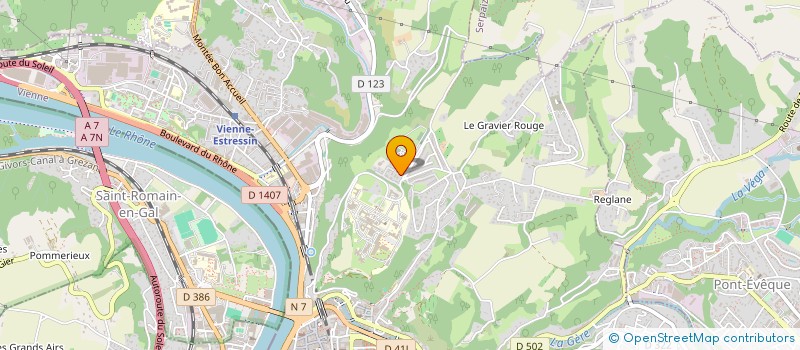 localisation de l'entreprise MONSIEUR MIKAIL KOKSAL à VIENNE