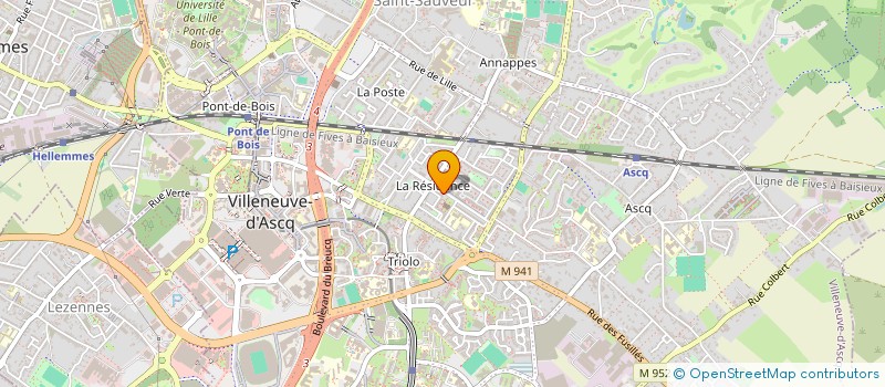 localisation de l'entreprise MONSIEUR MIKAIL OZTEK  VILLENEUVE-D'ASCQ