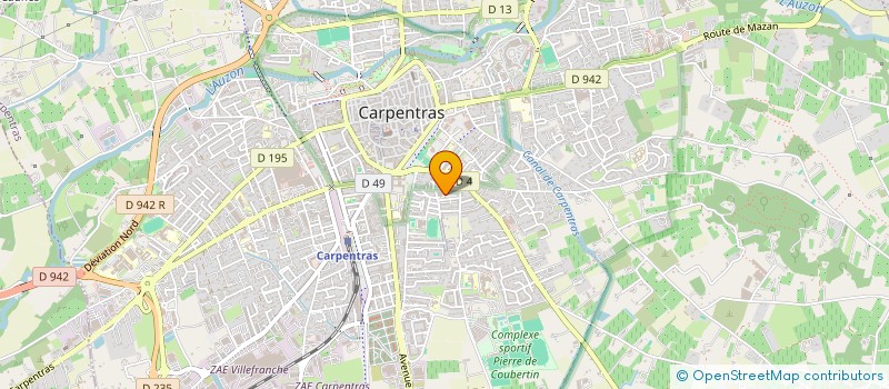 localisation de l'entreprise MONSIEUR MIKAIL PERK  CARPENTRAS