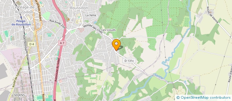 localisation de l'entreprise MONSIEUR MIKAIL TEZGIN à ROUSSILLON