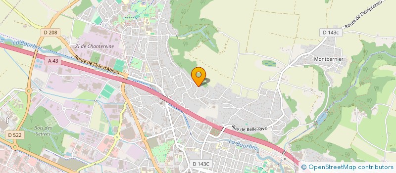 localisation de l'entreprise MONSIEUR MIKAIL TURAN  BOURGOIN-JALLIEU