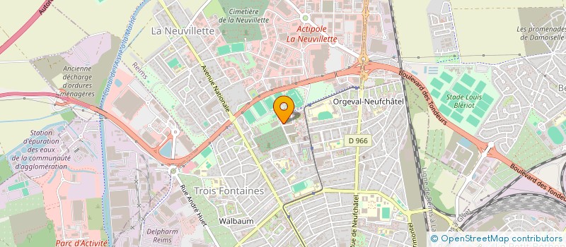 localisation de l'entreprise MONSIEUR MIKALA ABIA à REIMS