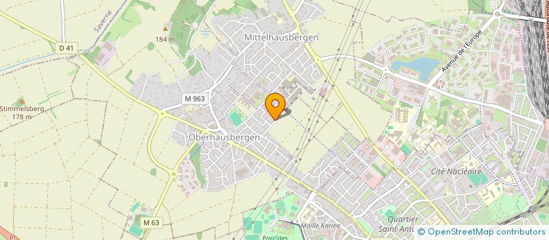 localisation de l'entreprise MONSIEUR MIKAYIL ATASEVEN  OBERHAUSBERGEN