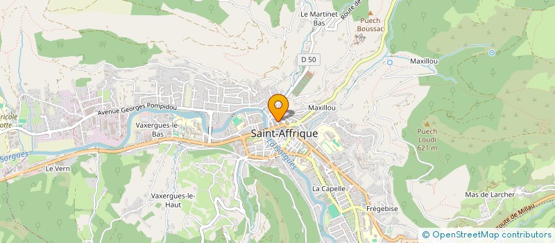 localisation de l'entreprise MONSIEUR MIKAYIL SALLABAS  VABRES L'ABBAYE