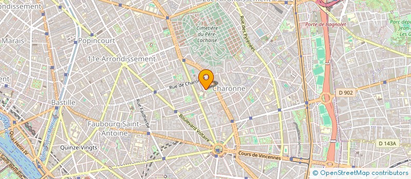 localisation de l'entreprise MONSIEUR MIKE AMSELLEM  PARIS