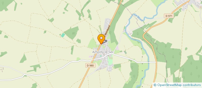 localisation de l'entreprise MONSIEUR MIKE AUGUSTO  AMPILLY-LE-SEC